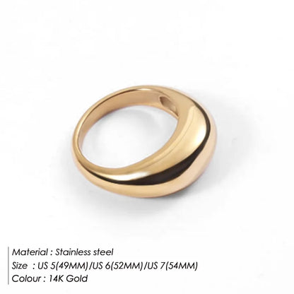 Classic Slim Sterling Silver Ring for Ladies