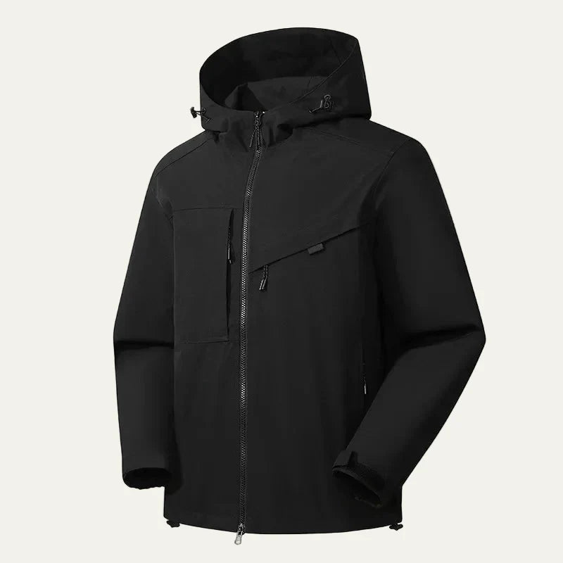 Men's Slim Water Resistant Hoodie Jacket
