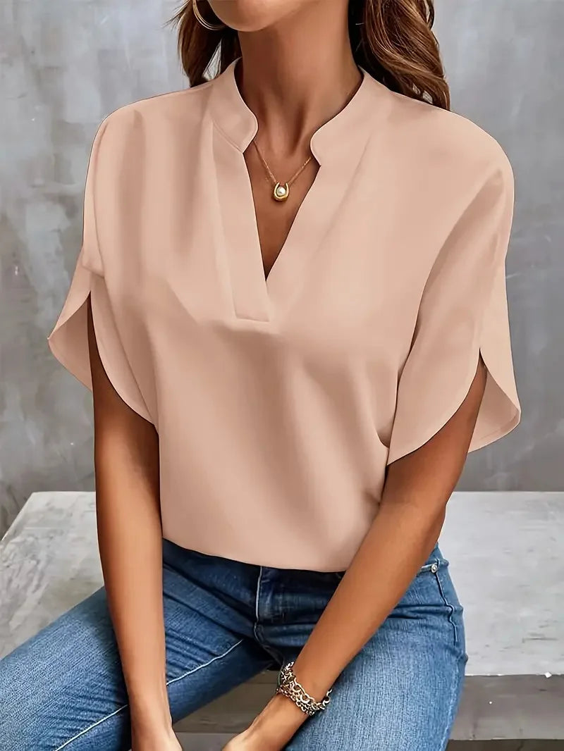 Women's Silk Blouse - OutfitLondon