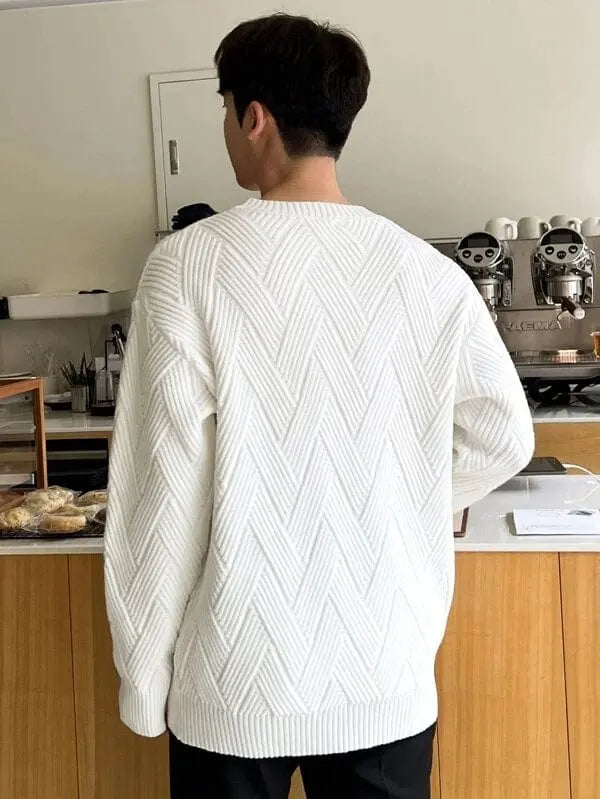 Cozy Fragrant Crew Neck Sweater