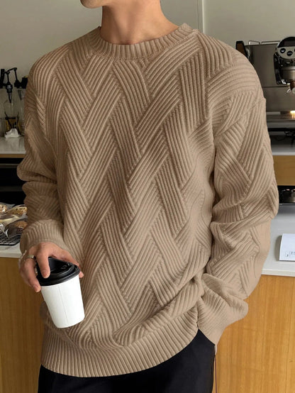 Cozy Fragrant Crew Neck Sweater