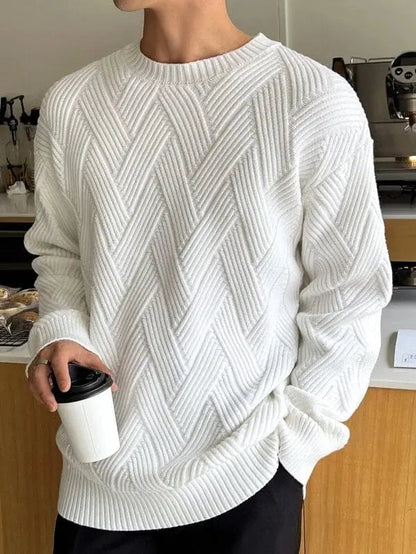 Cozy Fragrant Crew Neck Sweater