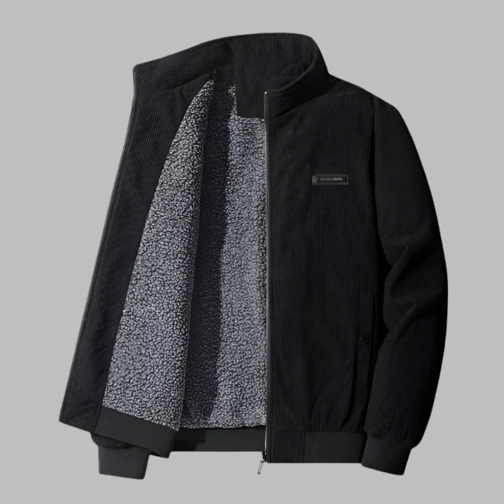 Rugged Mens Quilted Winter Coat - OutfitLondon