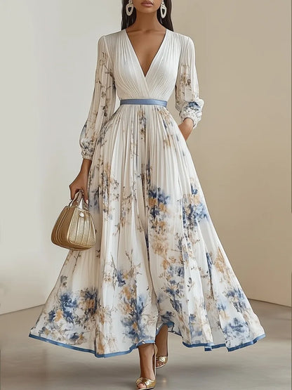 Beautiful Women's Floral Long Summer Dress