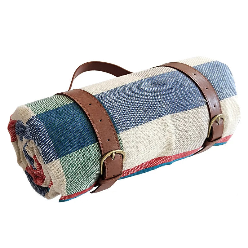 Compact Water Resistant Outdoor Blanket for Camping