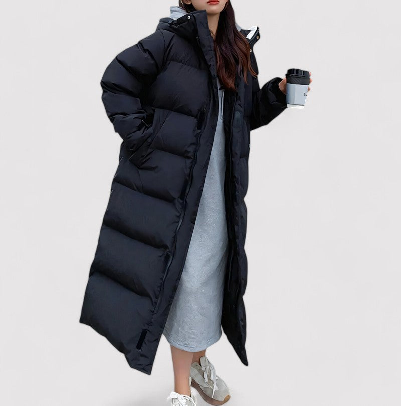 Waterproof Women's Down Filled Winter Parka Coat