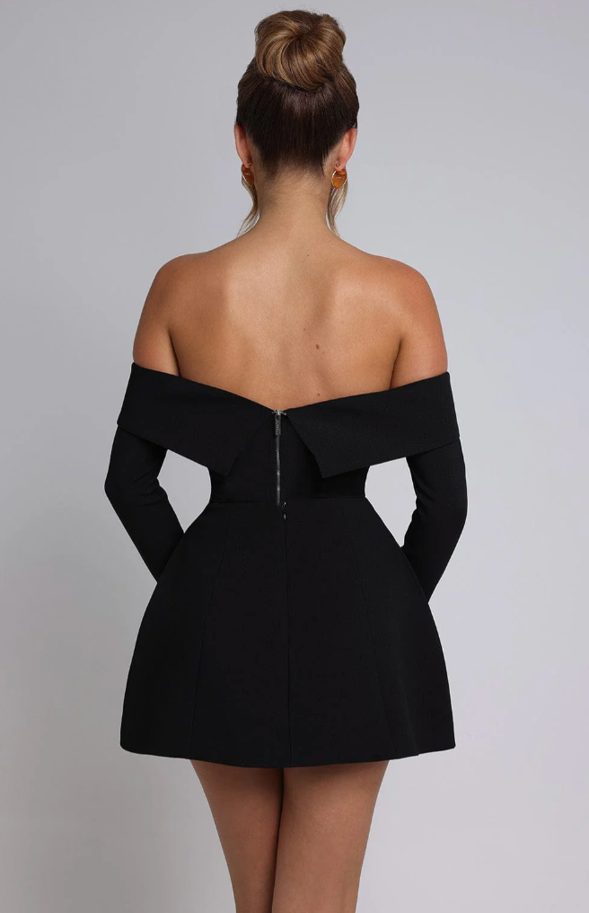 Elegant Knee Length Skater Dress