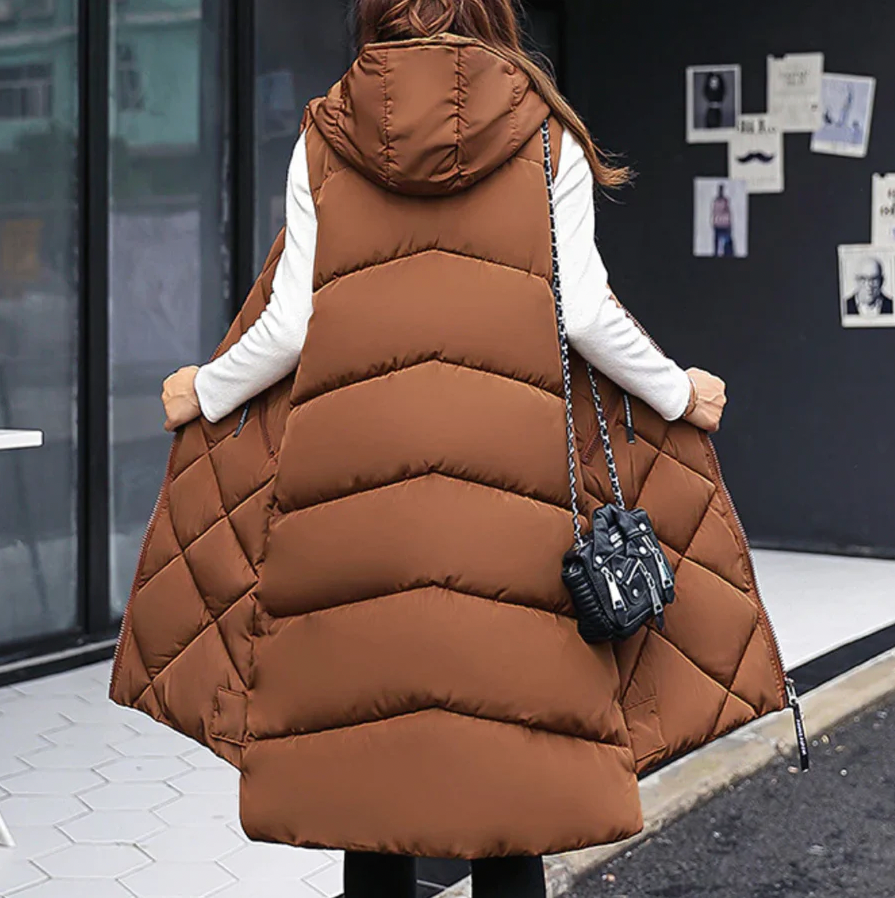 Pink Ladies Fleece Hooded Vest