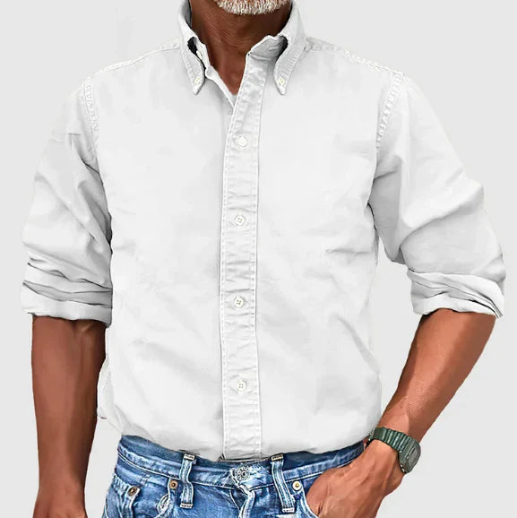 Fashionable Casual Button Shirt - OutfitLondon