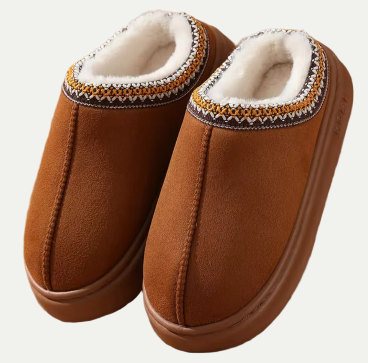 Cozy Embroidered Slippers for Men and Women - OutfitLondon