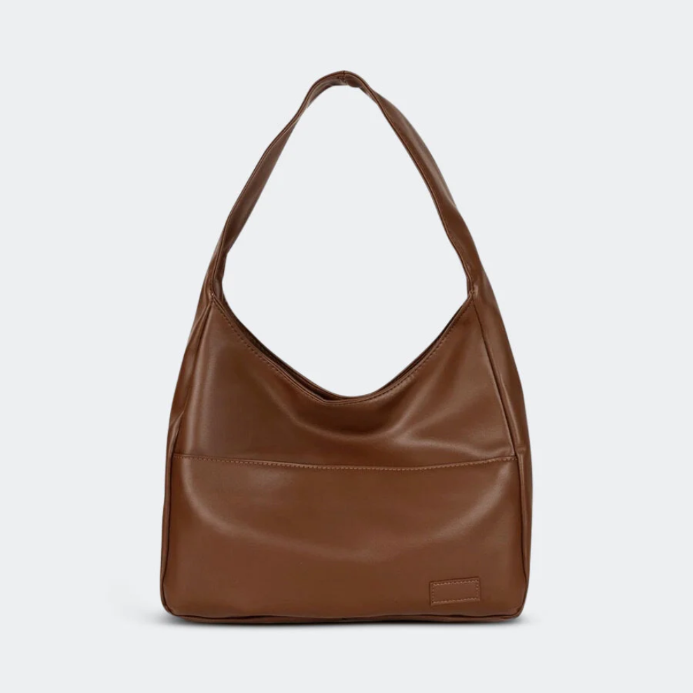 Faux Leather Tote Handbag for Ladies