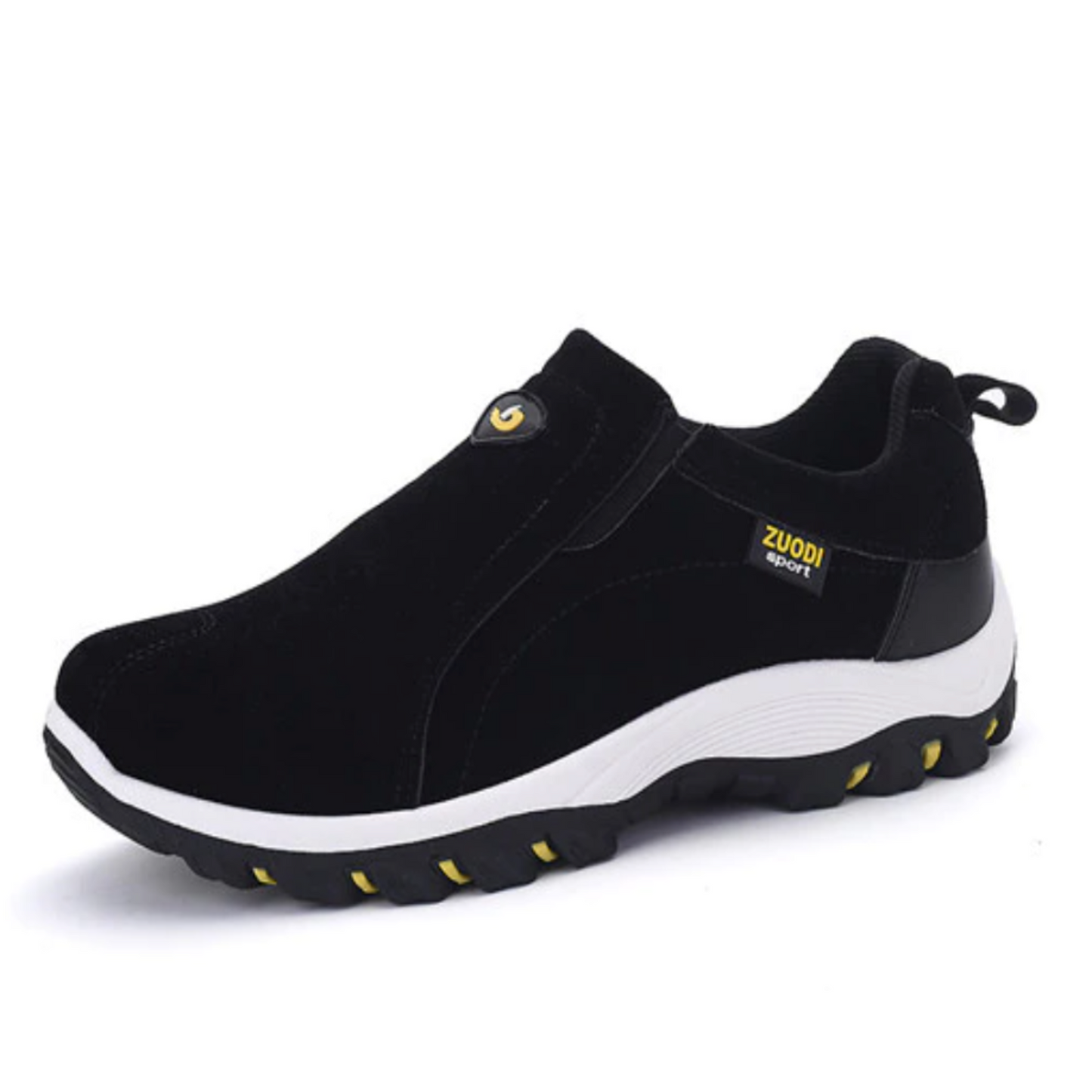 Breathable Mens Athletic Shoes - Grip Sole Sneakers - OutfitLondon
