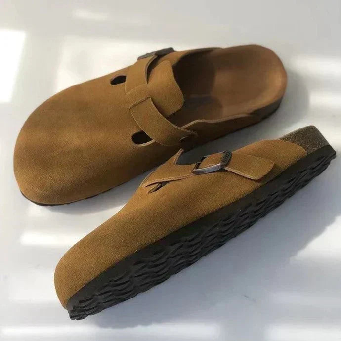 Premium Leather Comfort Sandals - OutfitLondon
