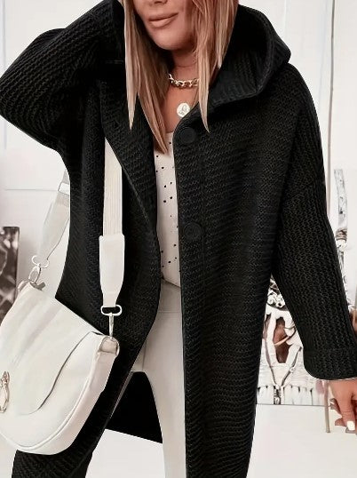 Soft Oversized Ladies Hoodie Cardigan