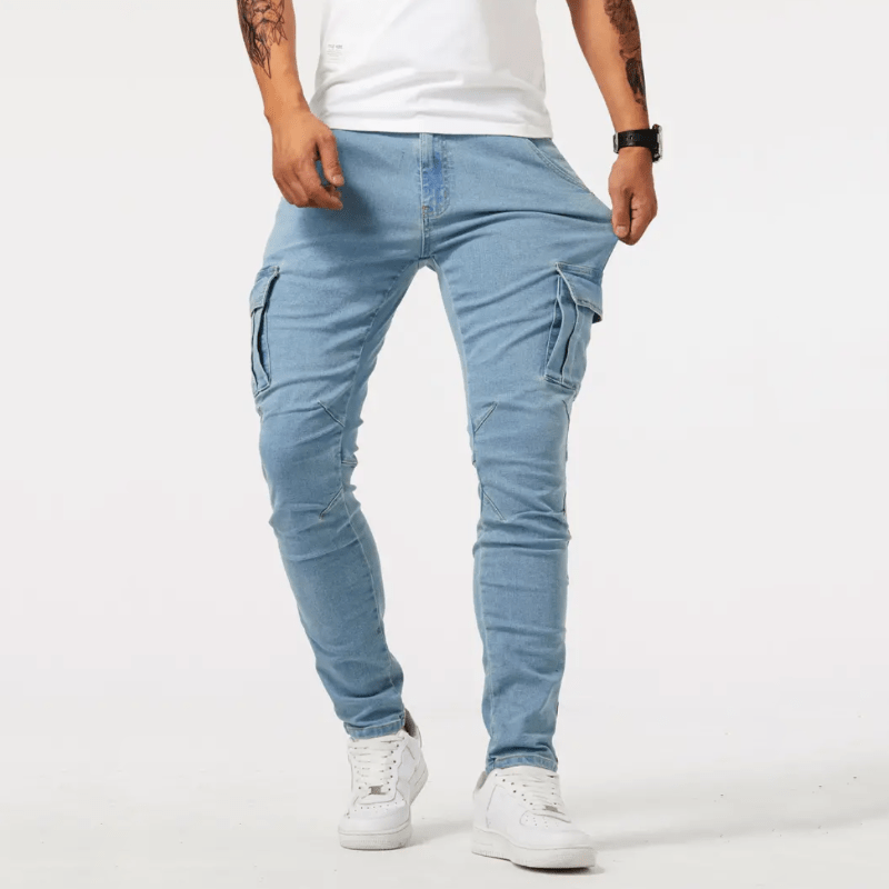 Relaxed Fit Men's Cargo Pants Daily Wear