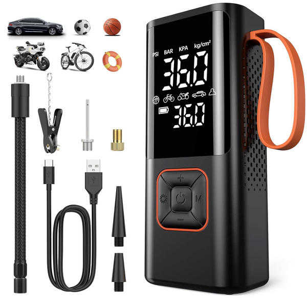 Mini Handheld Air Pump for Cars, Bikes, Balls - OutfitLondon