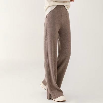 Comfortable Loose Fit Knit Pants - OutfitLondon