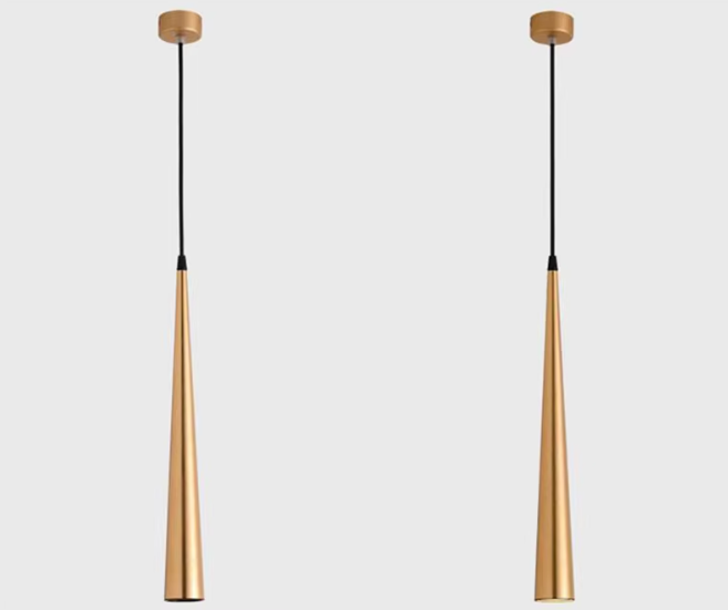 Sleek Hanging LED Ceiling Light Fixture