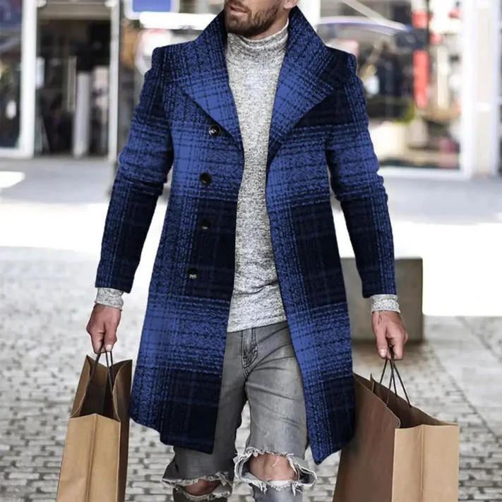 Classic Fit Men's Tailored Overcoat