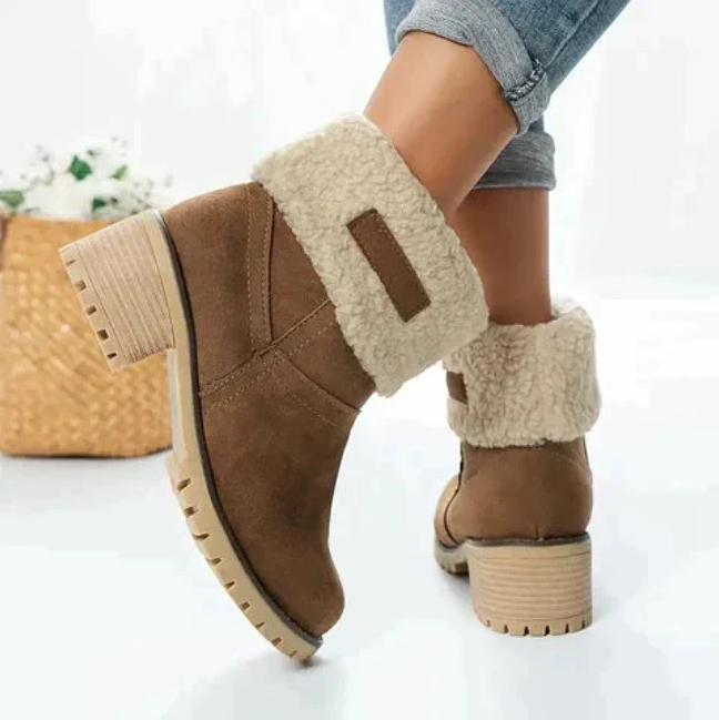 Ladies Waterproof Insulated Snow Boots