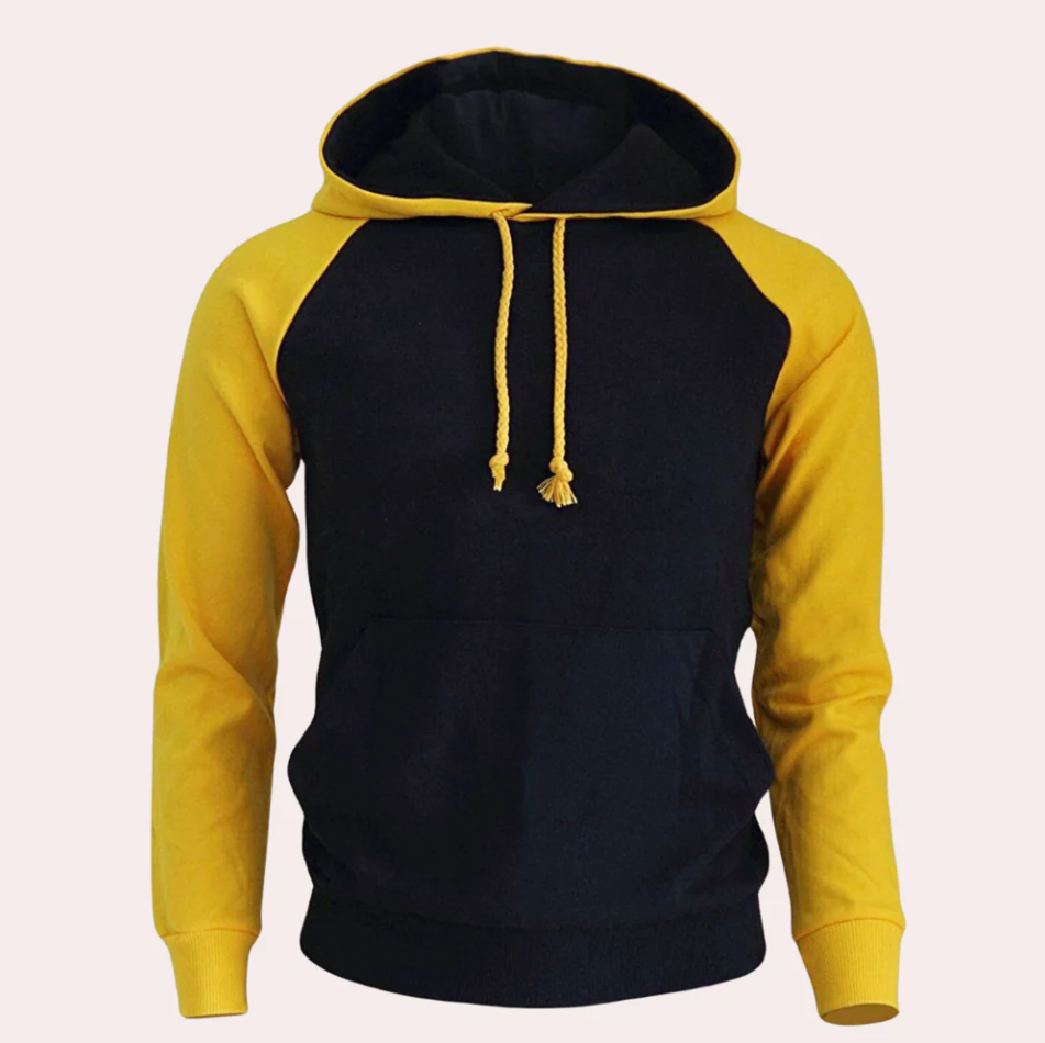 Trendy men's relaxed fit hoodie