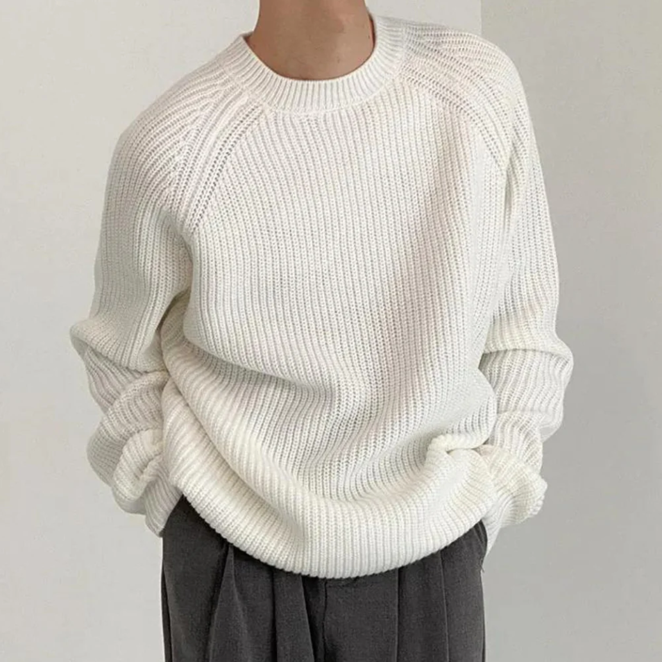 Relaxed Fit Casual Crew Neck Shirt