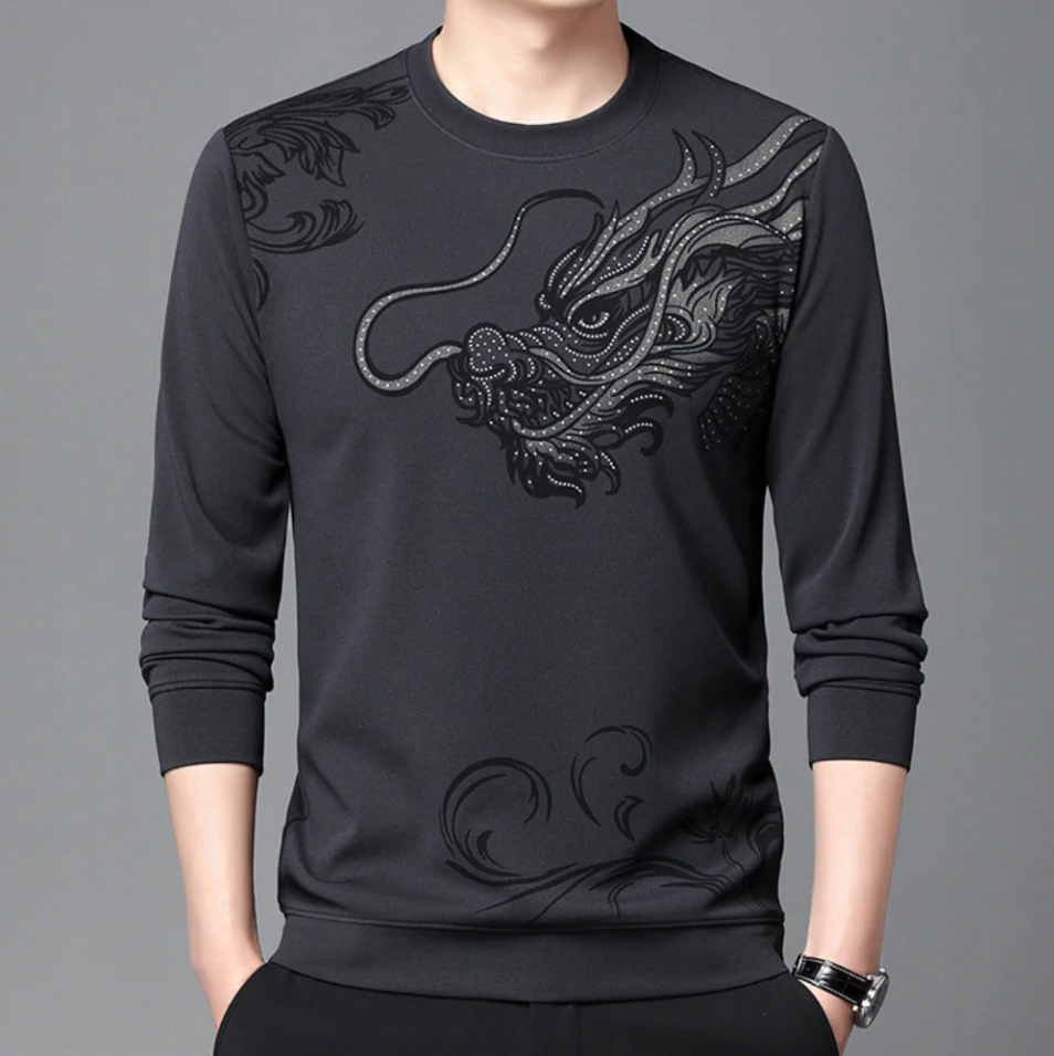 Classic Crew Neck Fleece Sweatshirt