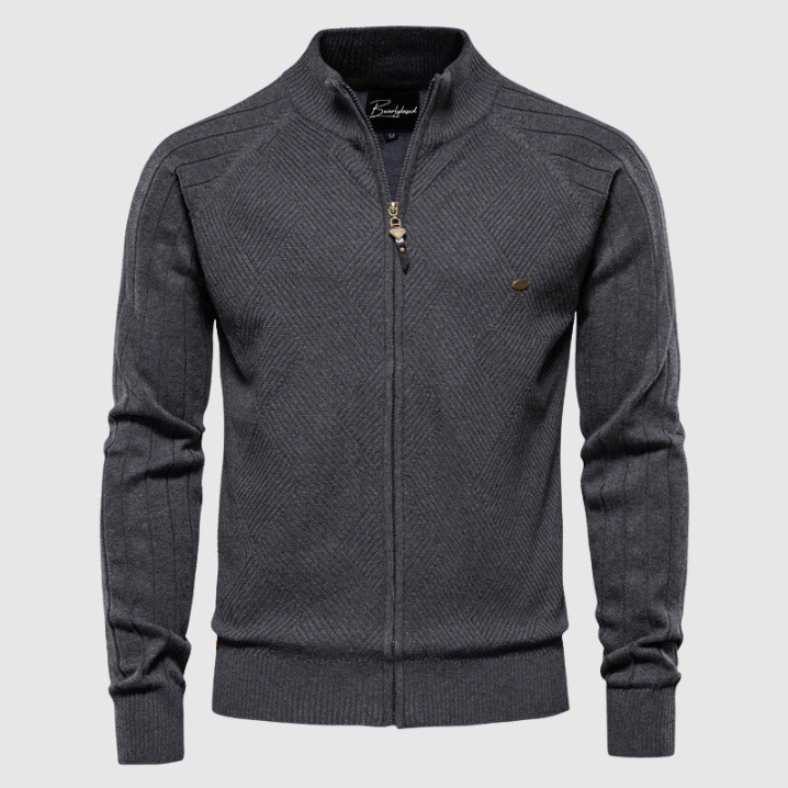 Stylish Men's Full Zip Jacket