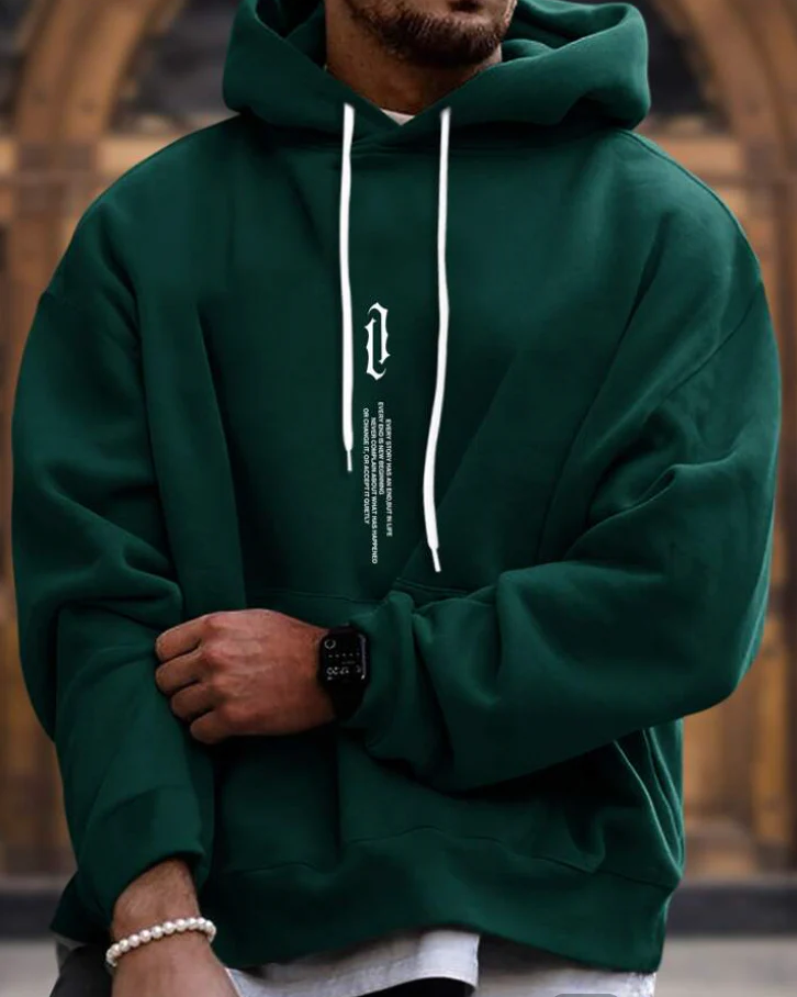 Soft Mens Hooded Sweatshirt
