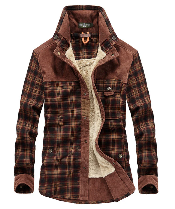 Men's Cozy Fleece Lined Parka Jacket