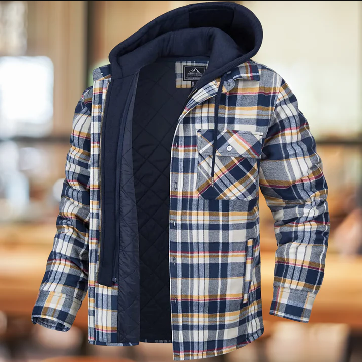 Waterproof Men's Hooded Parka Jacket