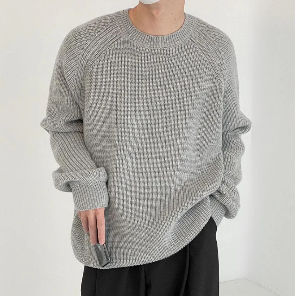 Relaxed Fit Casual Crew Neck Shirt