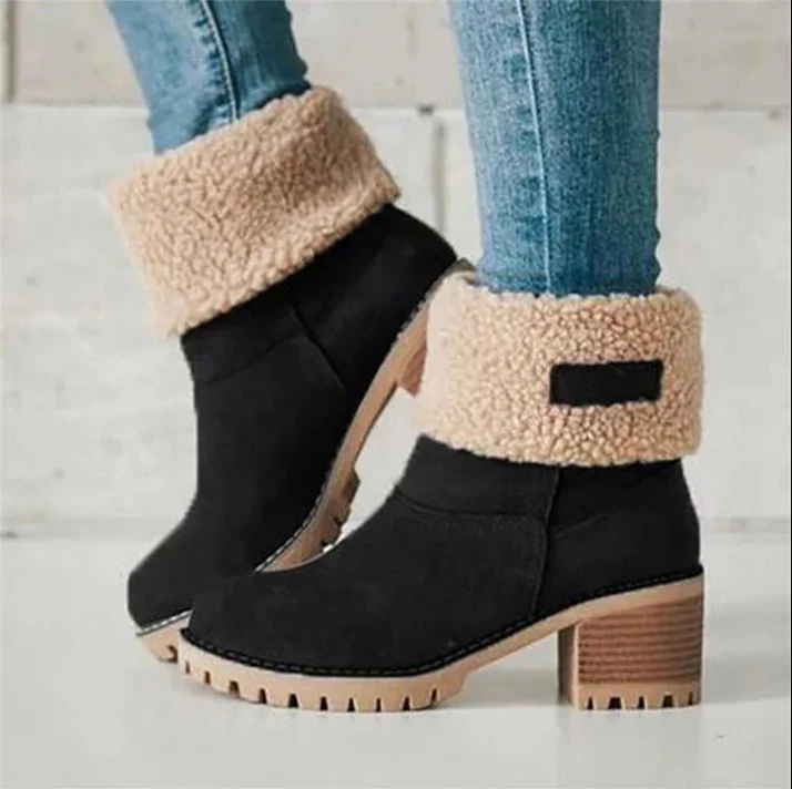 Ladies Waterproof Insulated Snow Boots