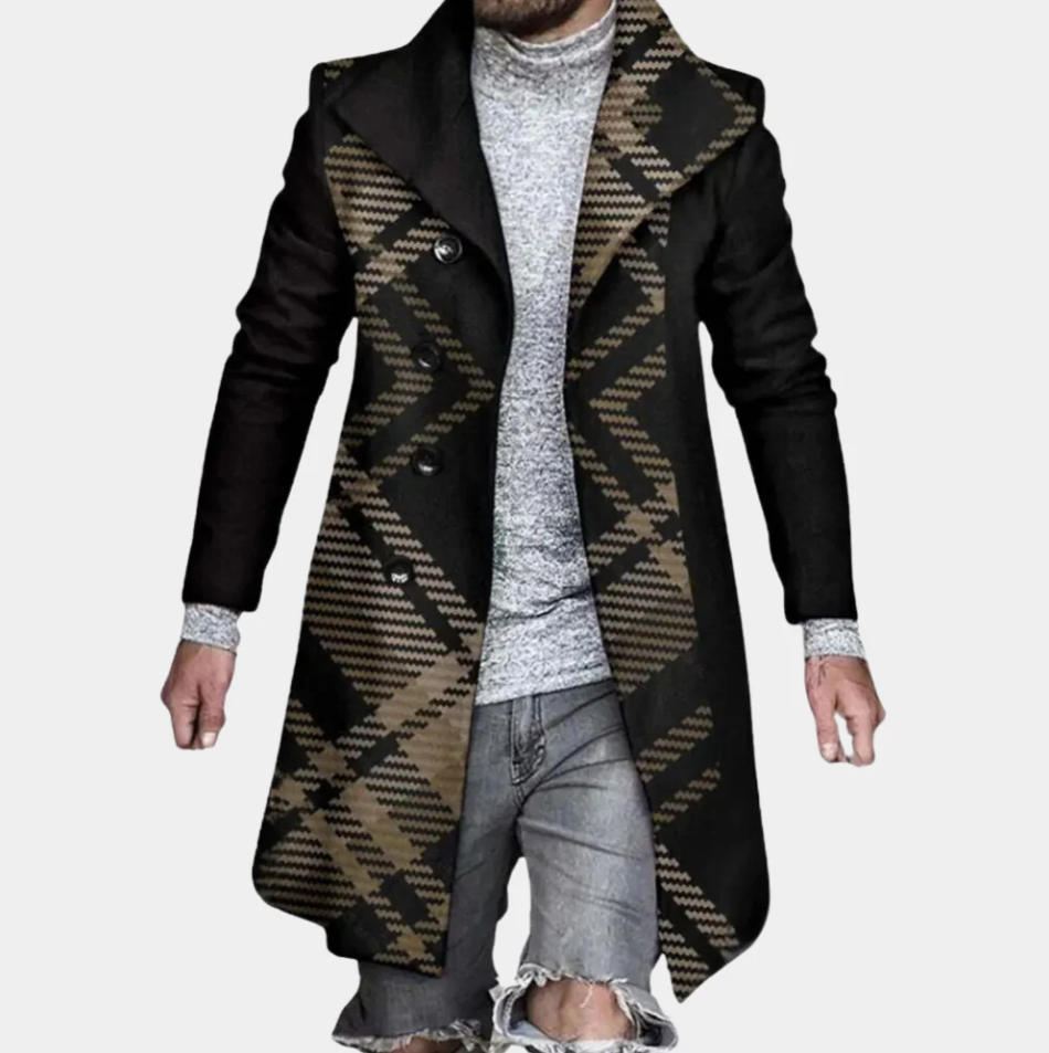 Classic Fit Men's Trench Coat - OutfitLondon