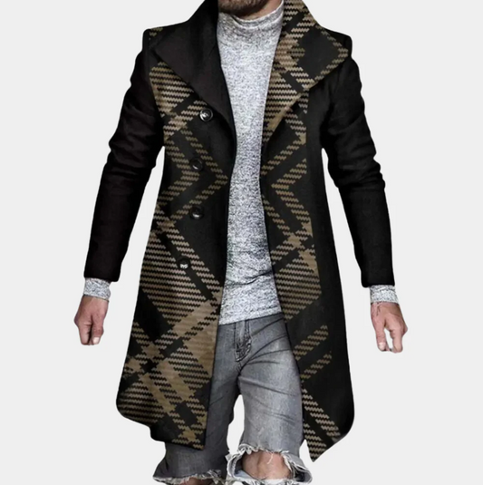 Classic Fit Men's Trench Coat - OutfitLondon