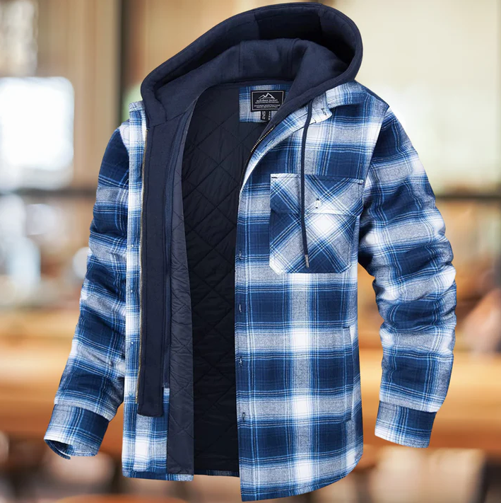Waterproof Men's Hooded Parka Jacket