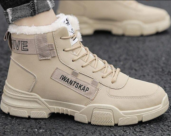 Warm Waterproof Winter Fur Boots - OutfitLondon