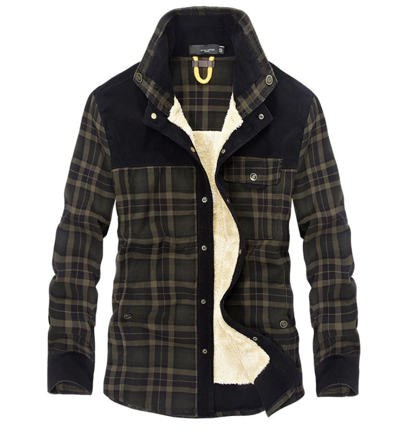 Men's Cozy Fleece Lined Parka Jacket