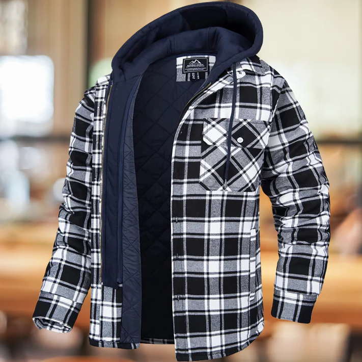 Waterproof Men's Hooded Parka Jacket - OutfitLondon