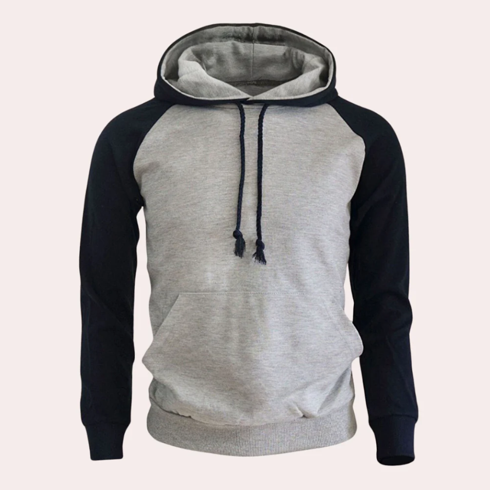 Trendy men's relaxed fit hoodie - OutfitLondon