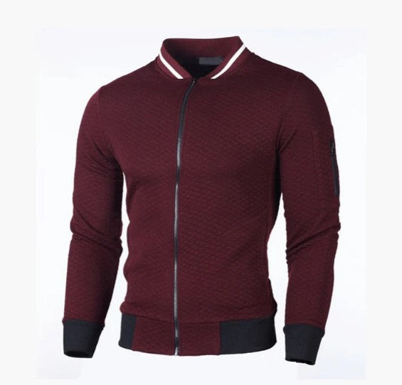 Men's Zip Up Hoodie by Keda
