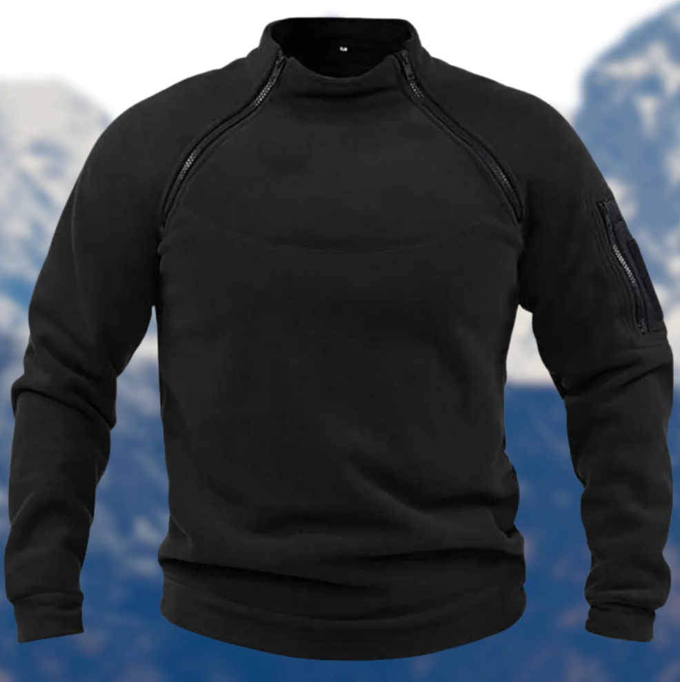 Warm Zip Up Fleece Jacket for Men