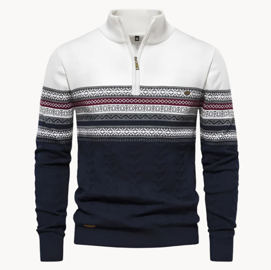 Classic Alpine Inspired Ski Jersey - OutfitLondon