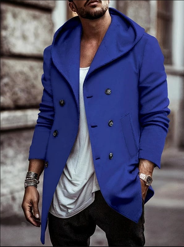 Waterproof Parka Jacket with Hood and Sleeves