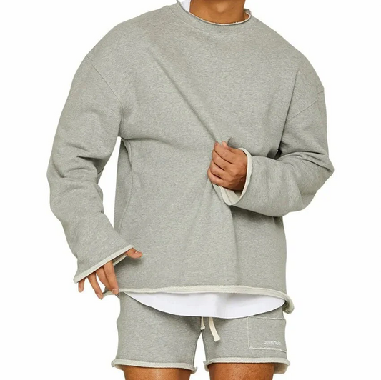 Classic Crew Neck Knit Sweaters - OutfitLondon