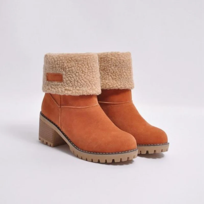 Cozy Leather Ankle Boots by Tino
