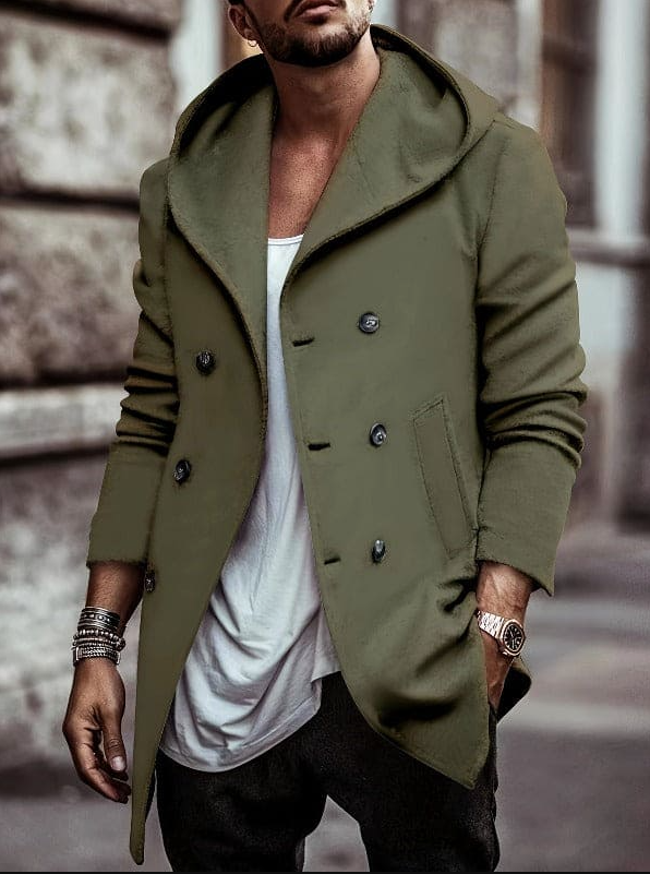 Waterproof Parka Jacket with Hood and Sleeves - OutfitLondon