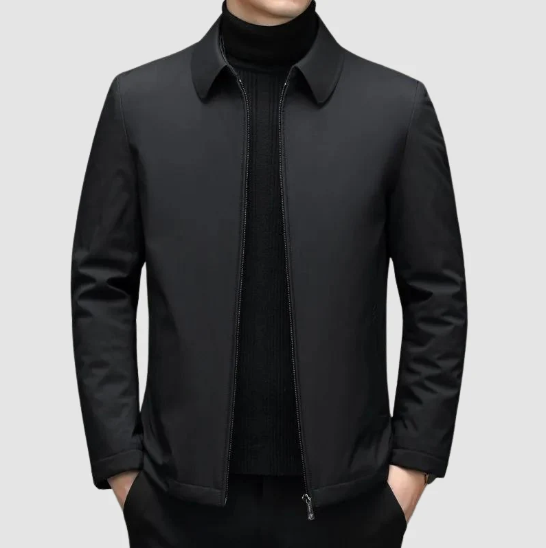 Warm Waterproof Down Coat for Men - OutfitLondon
