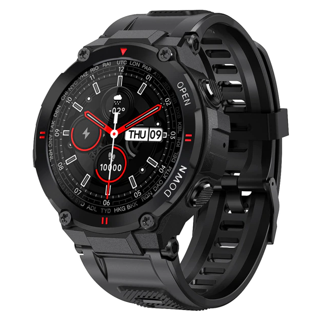 Waterproof Sports Watch with Bluetooth Music Control