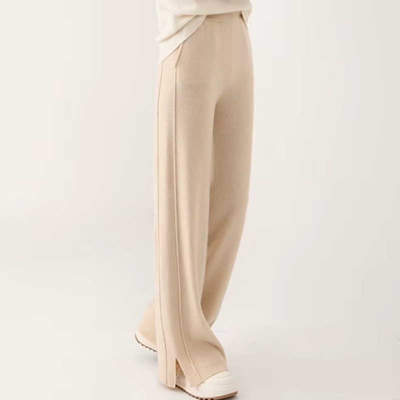 Comfortable Loose Fit Knit Pants
